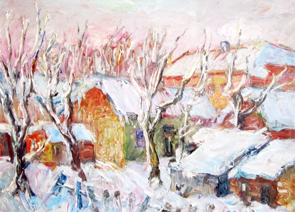 Із серії «Околиці Тернополя». 2012. Полотно, олія